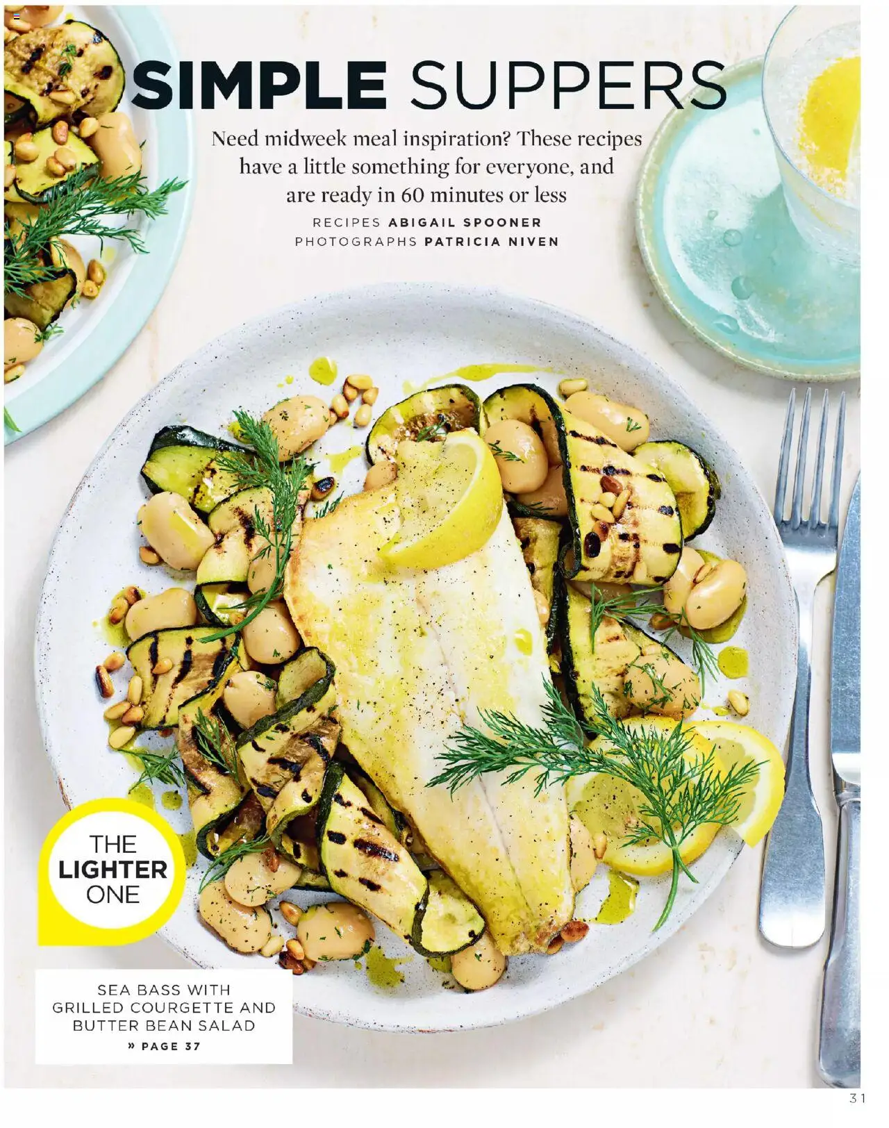  | Page: 31 | Products: Courgette, Butter, Salad