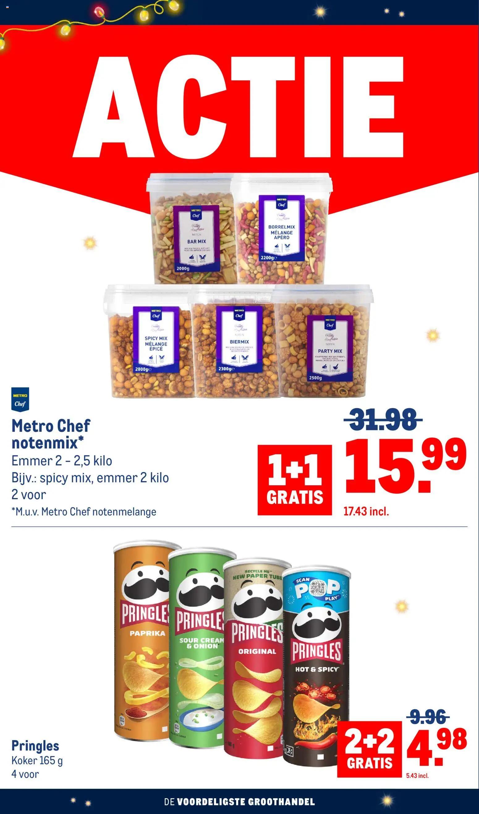 {H1} | Pagina: 58 | Producten: Noten, Kész piskótalap, Pringles