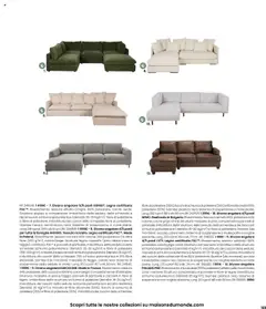 Anteprima del volantino Volantino Maisons du Monde	 valido a partire dal 27.08.2025 | Pagina: 123 | Prodotti: Fiocchi, Braccioli, Divano angolare, Divano