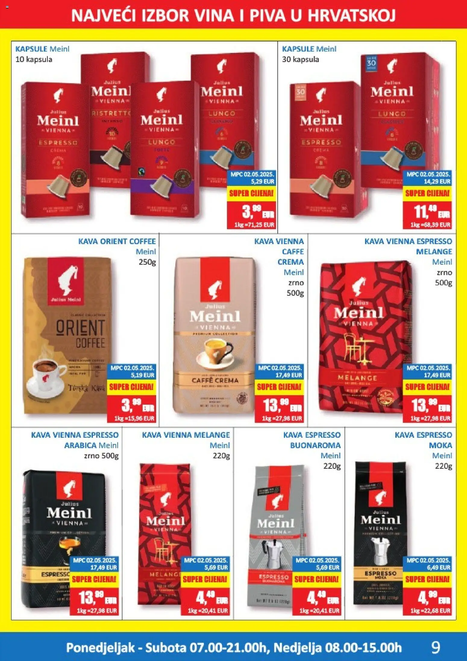 Vrutak katalog | vrijedi od 15.12.2025 | Stranica: 9 | Proizvodi: Kava