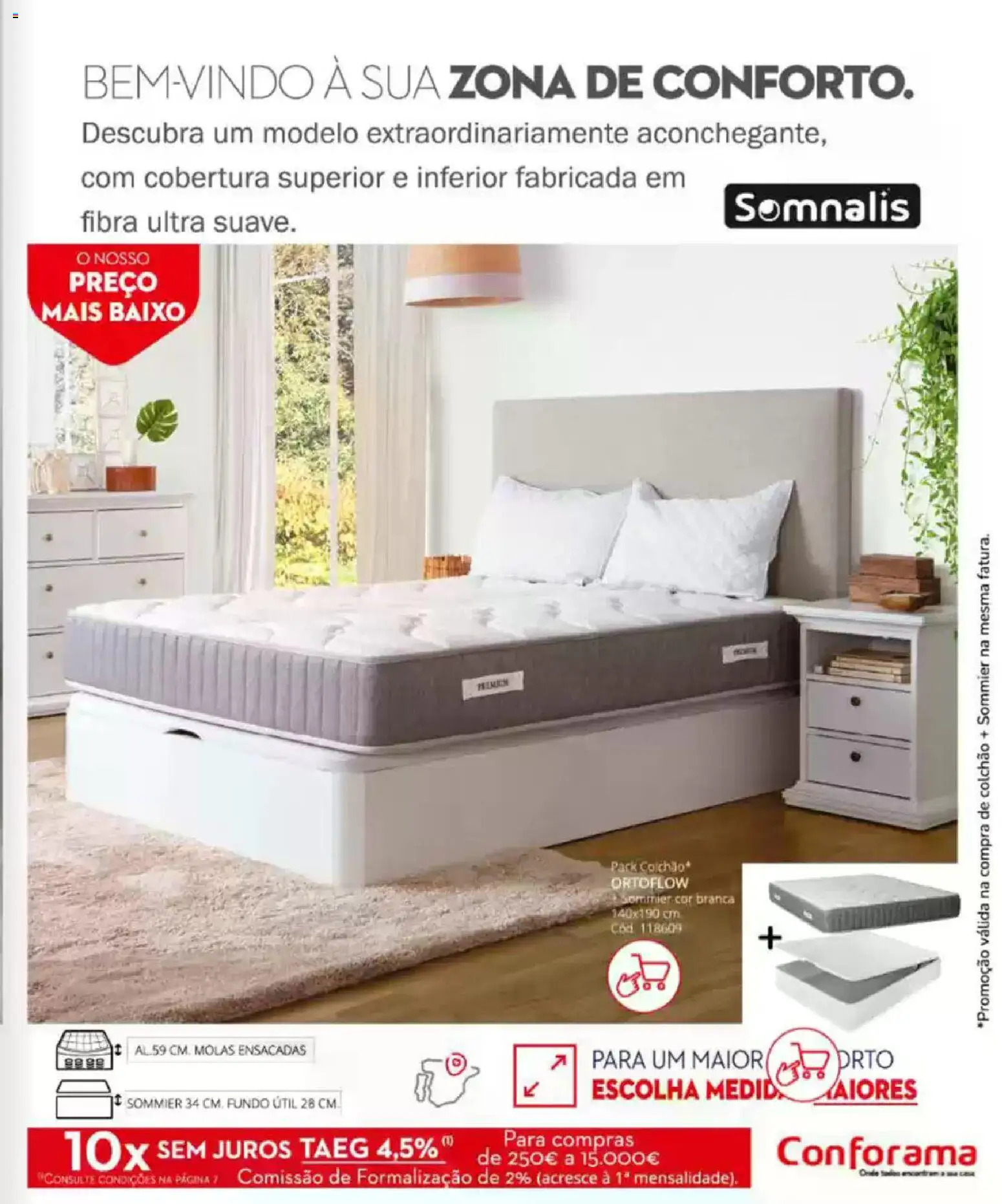 Conforama Camitis │ válido de 05.02.2026 | Página: 57 | Produtos: Colchão