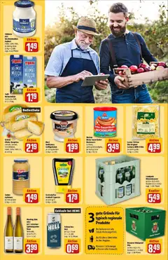 Rewe prospekt Euskirchen	 ab 26.10.2025 gültig | Seite: 29 | Produkte: Bockwurst, Milch, Joghurt, Pils