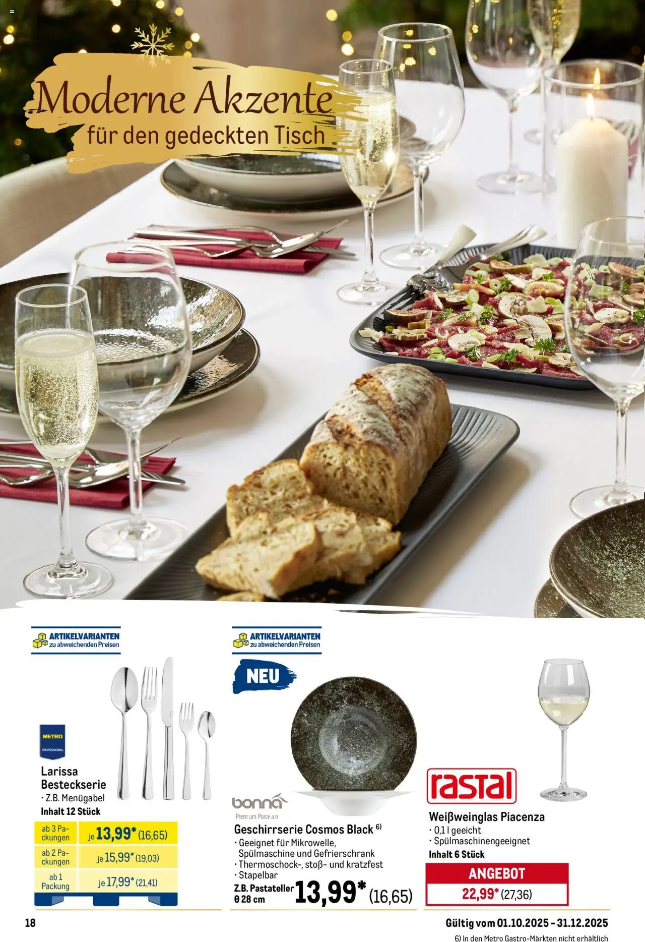 Metro Saisonkatalog "Perfekt ausgestattet" – gültig ab 01.10.2025 | Seite: 18 | Produkte: Gefrierschrank, Tisch