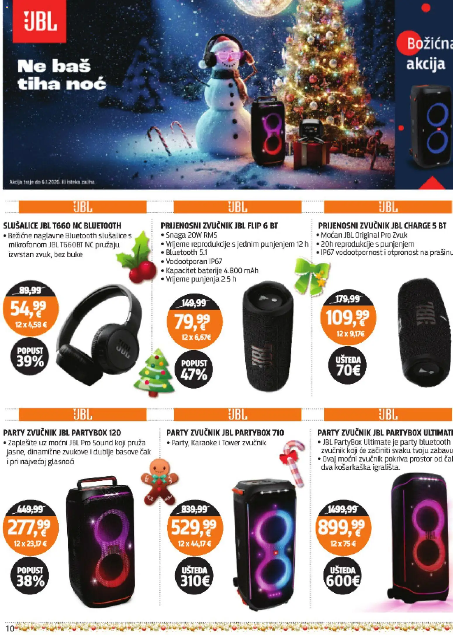 Centar Tehnike katalog | vrijedi od 15.12.2025 | Stranica: 10 | Proizvodi: Baterije, Slušalice, Zvučnik