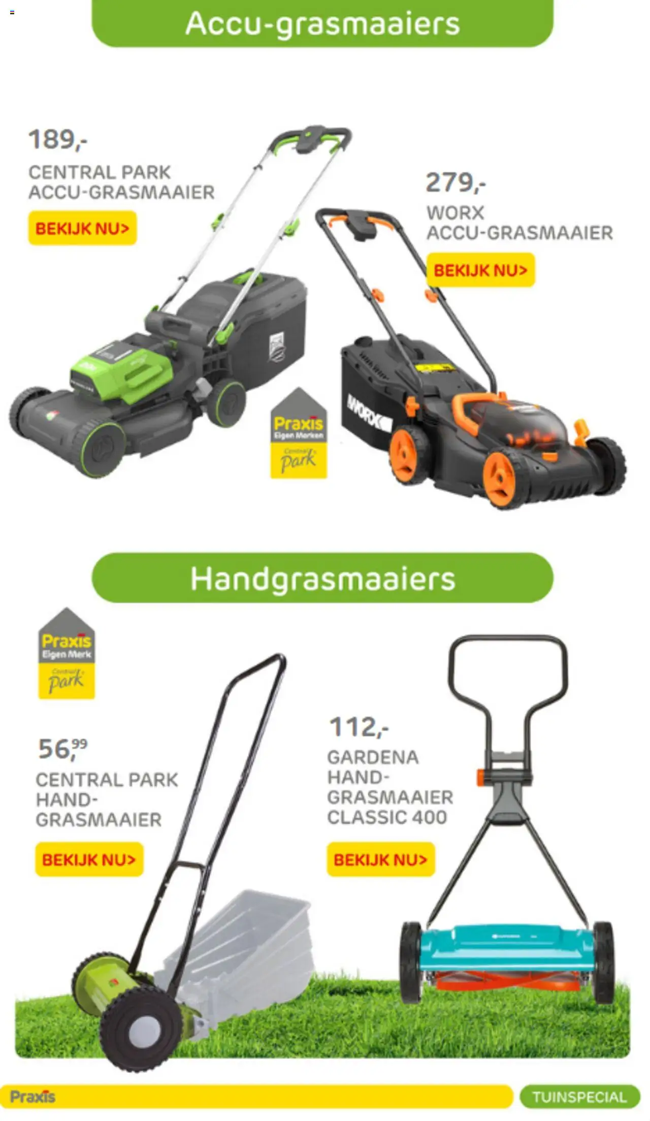  | Pagina: 29 | Producten: Grasmaaier