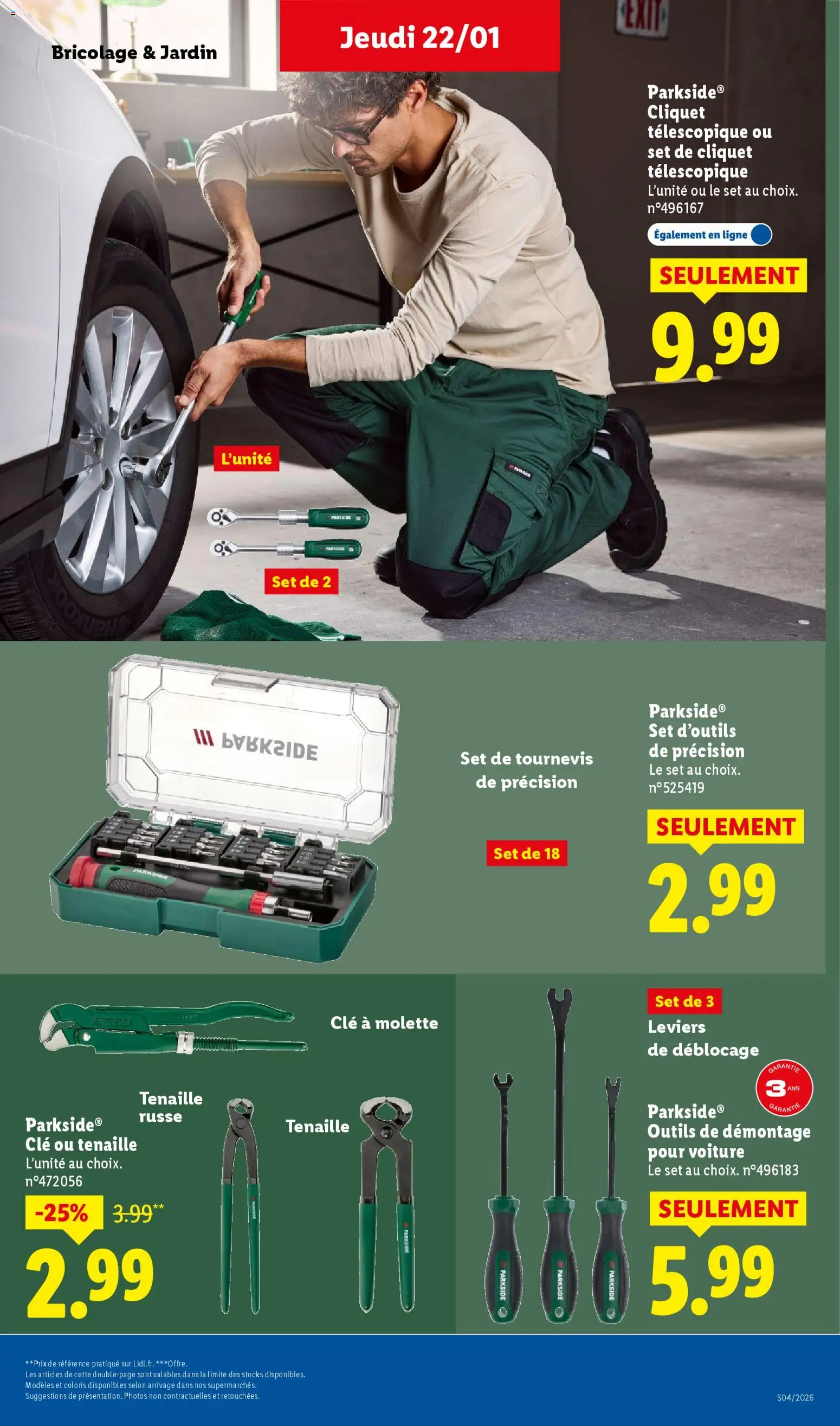 {H1} | Page: 47 | Produits: Tournevis, Clé