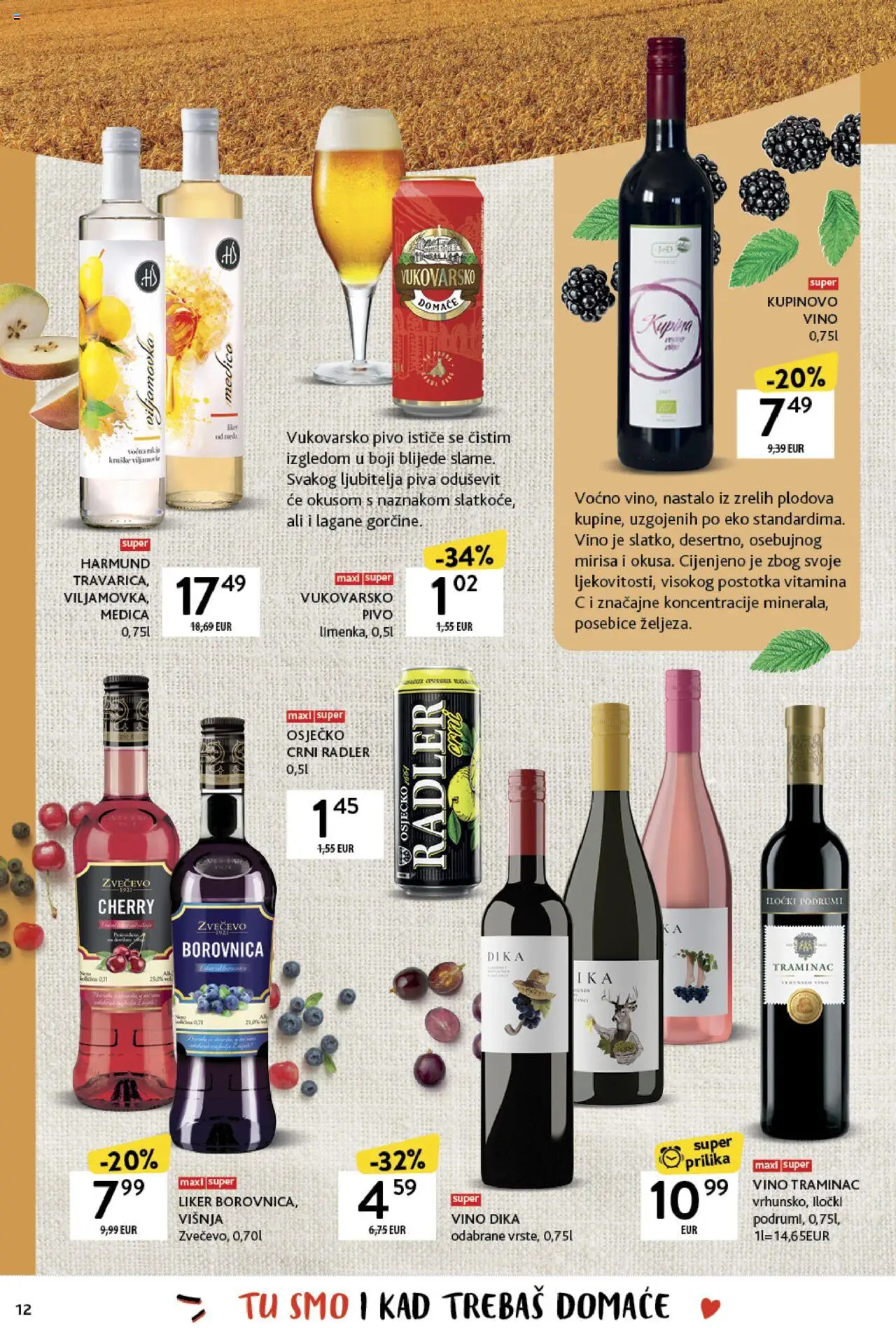 Konzum HR akciós ujság - amely érvényes a következő dátumtól: 19.05.2025 | Oldal: 12 | Termékek: Radler