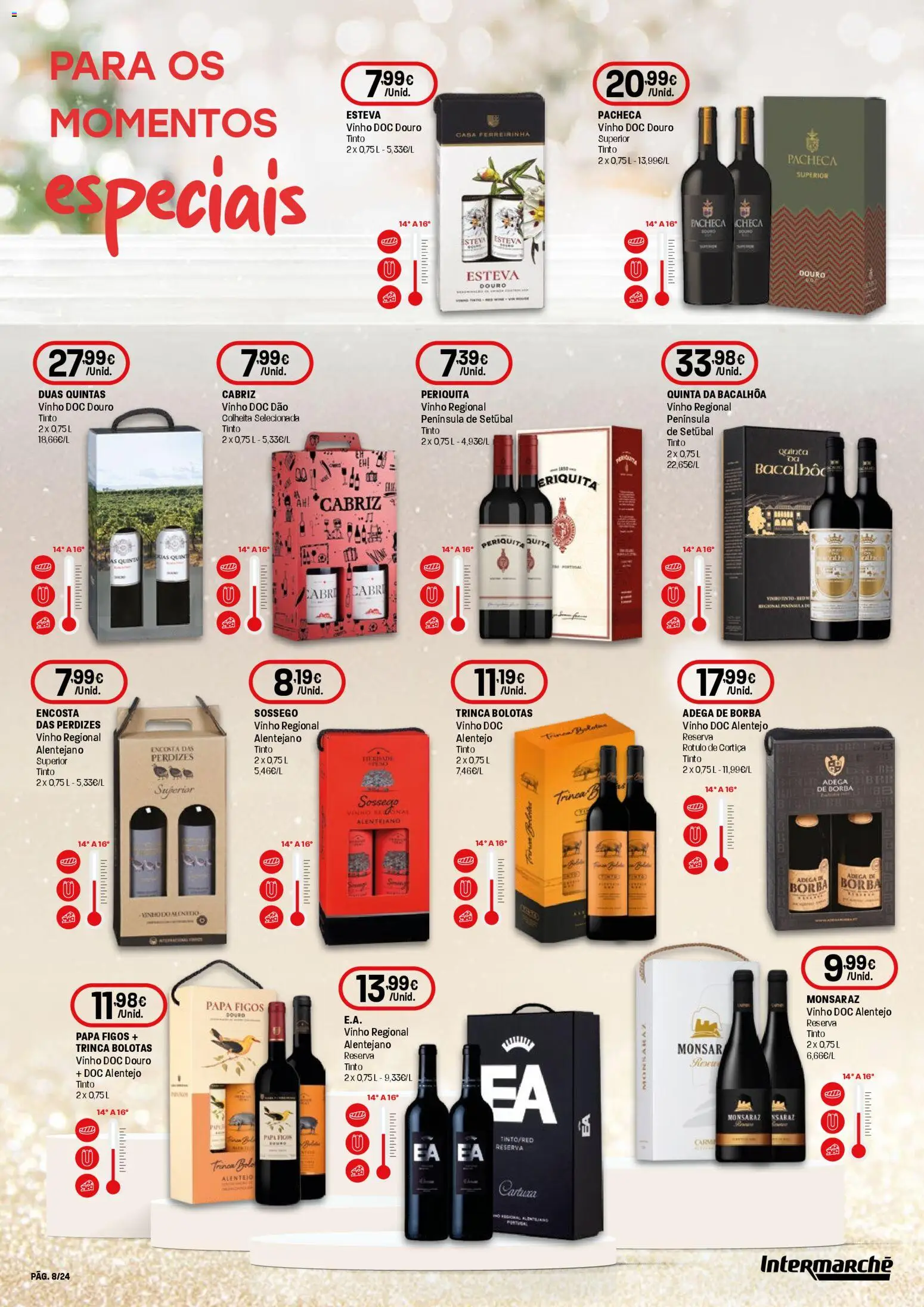 Intermarché - Presentes de Natal Super │ válido de 13.11.2025 | Página: 8 | Produtos: Bolo, Vinho