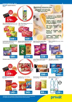 PRIVÁT Akciós újság - amely érvényes a következő dátumtól: 29.01.2026 | Oldal: 3 | Termékek: Croissant, Kurkuma, Tea, Őrölt kávé