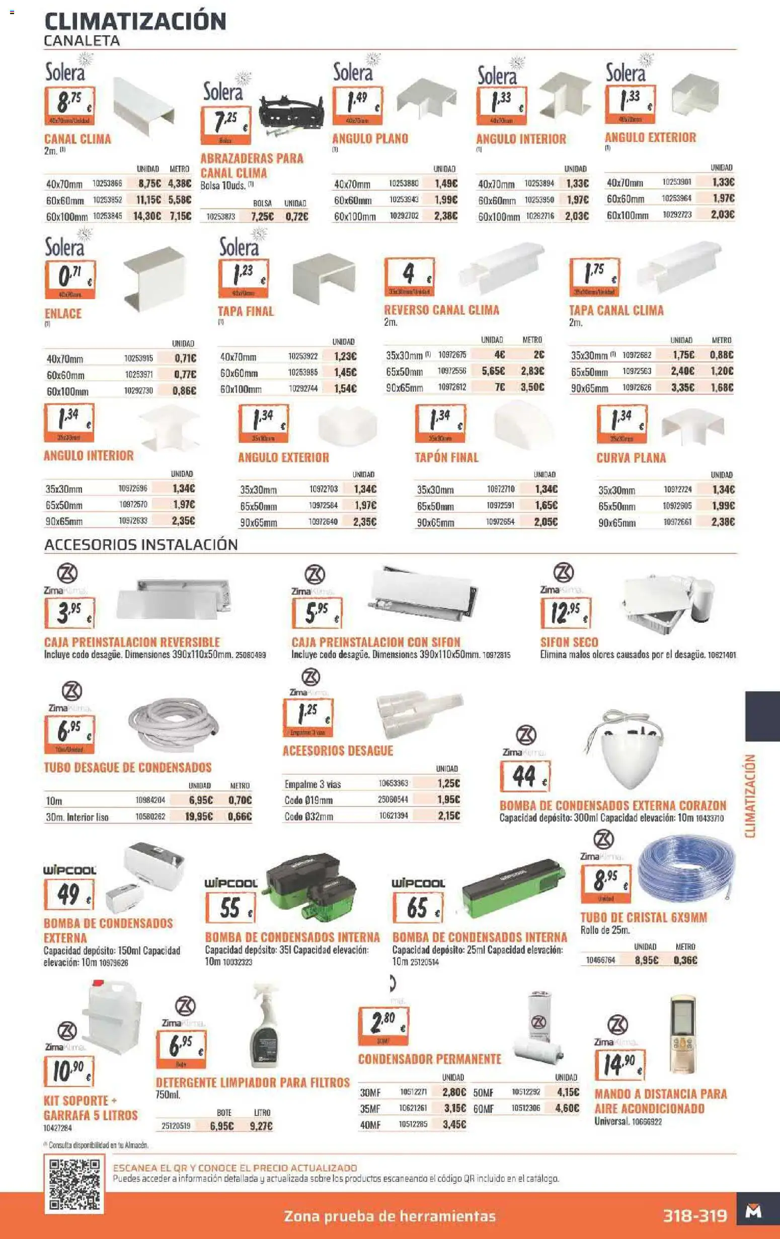 Obramat folleto │ válido desde el 23.03.2026 | Página: 319 | Productos: Detergente, Bolsa, Aire acondicionado, Caja