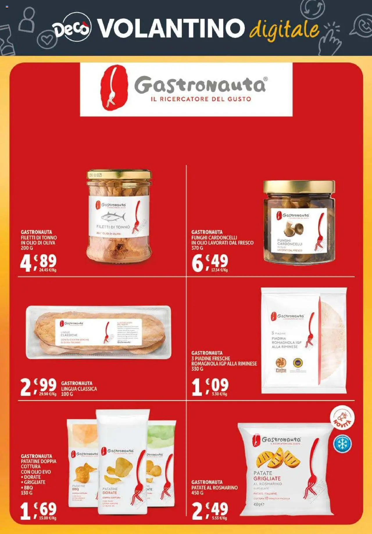 Volantino Decò del 23.09.2025 | Pagina: 35 | Prodotti: Rosmarino, Patatine, Patate, Olio di Oliva