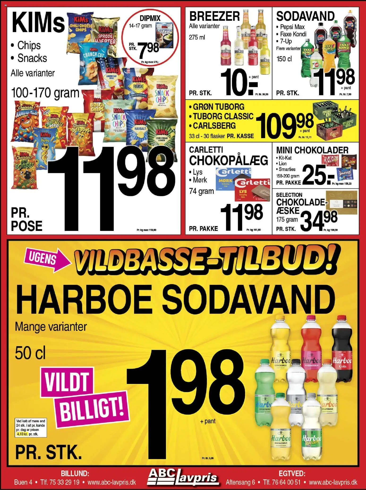 Abc Lavpris tilbudsavis – gyldig fra 05.11.2025 | Side: 7 | Produkter: Chips, Faxe Kondi, Grill, Pepsi