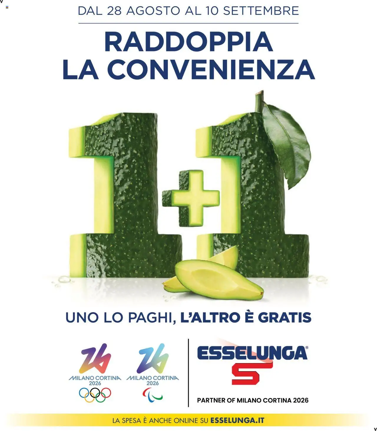 Volantino Esselunga S del 28.08.2025 | Pagina: 1