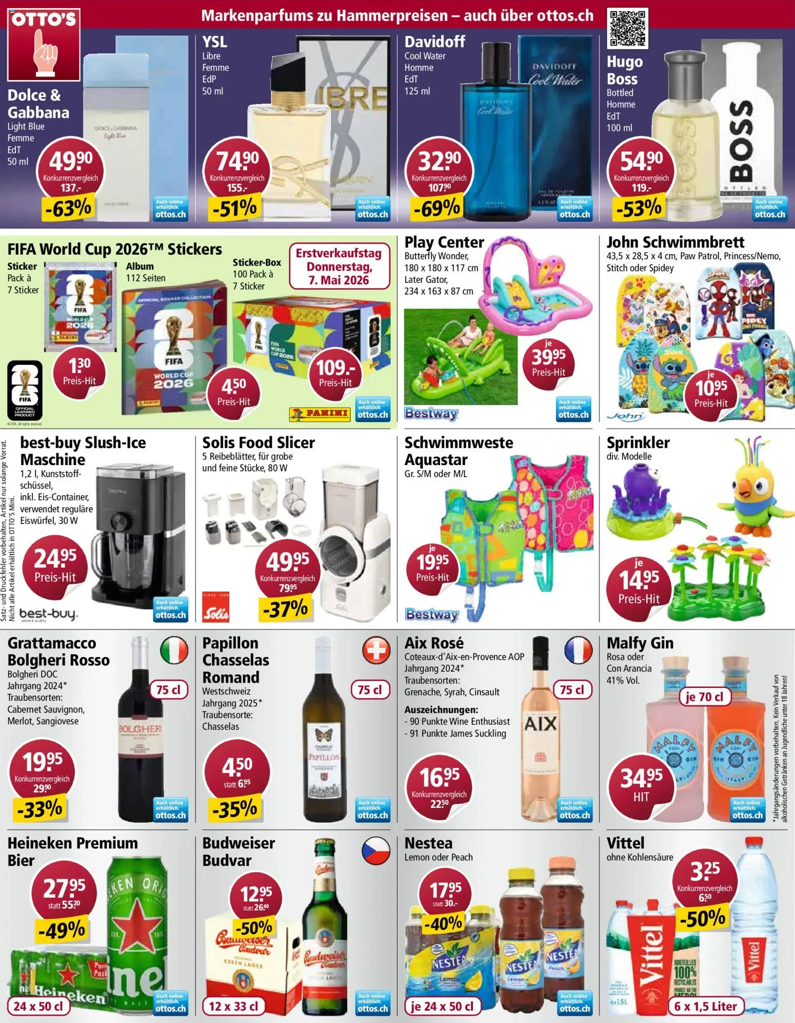 Otto's aktionen – gültig ab 05.05.2026 | Seite: 12 | Produkte: Bier, Gin