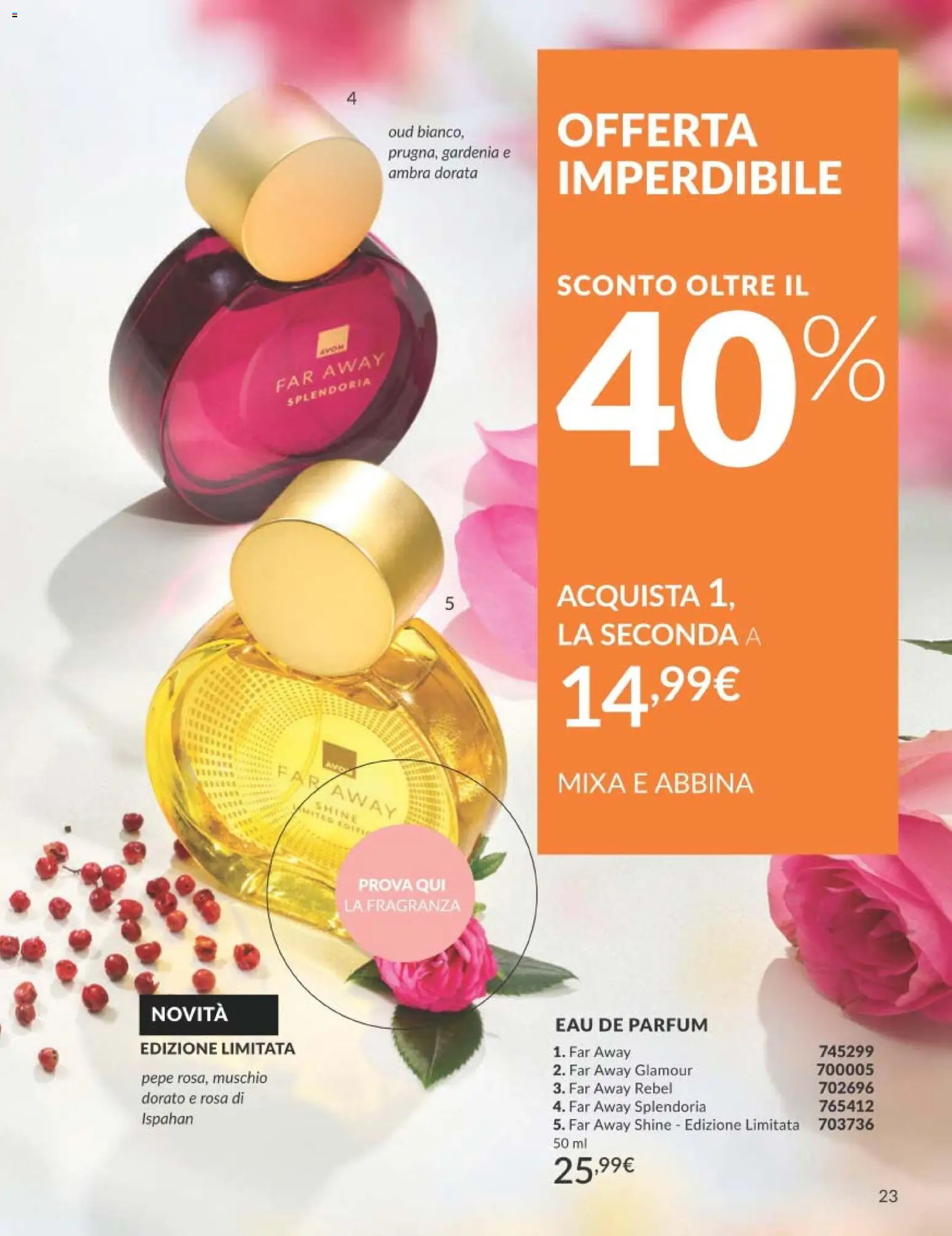📣 Volantino Avon dal 📅 01/04/2026 - Scopri le offerte ora!🔥 | Italy