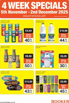 Preview of Booker Wholesale - National Promotions valid from 05.11.2025