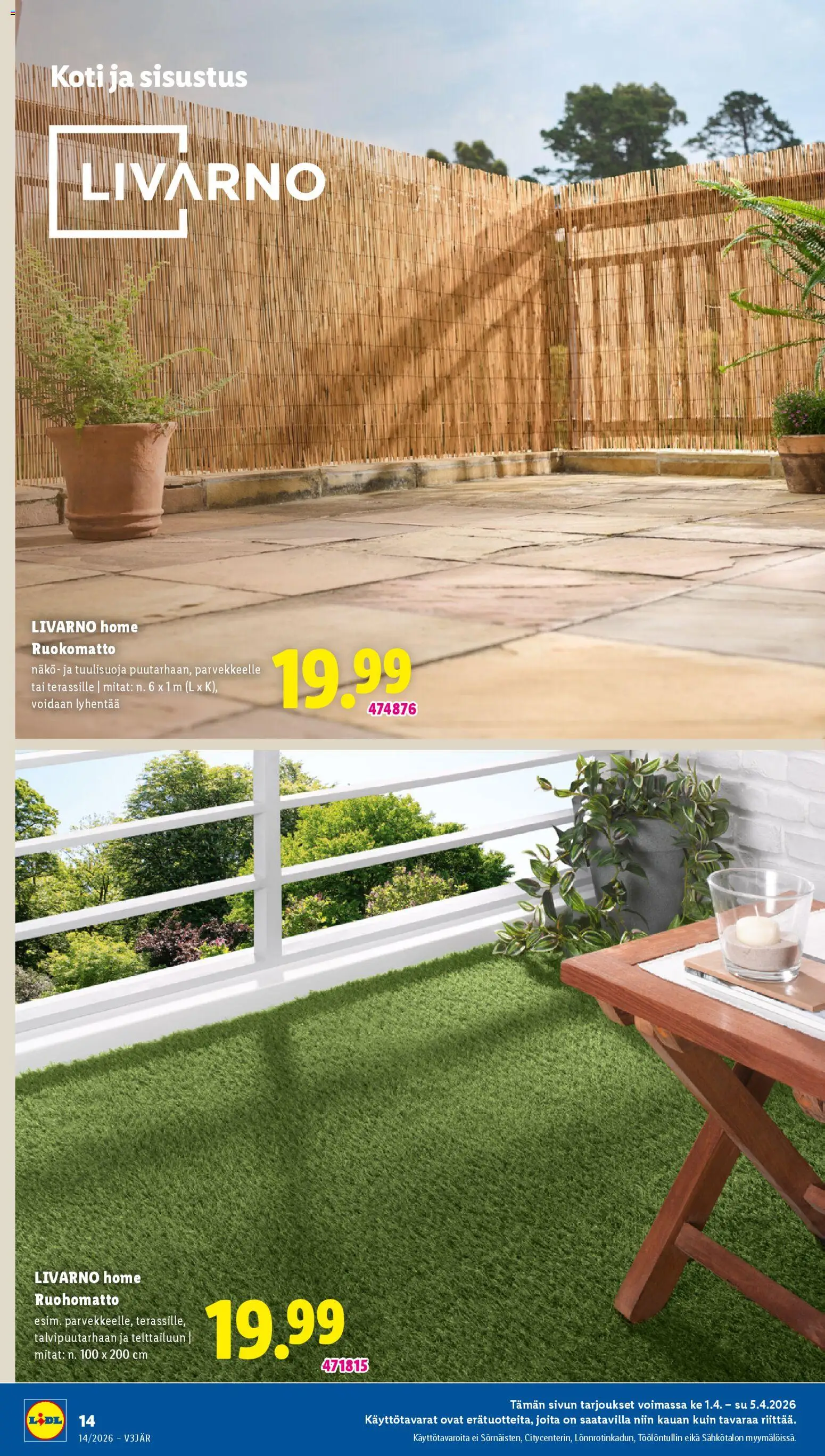 Lidl tarjoukset - Helsinki – voimassa 01.04.2026 alkaen | Sivu: 16