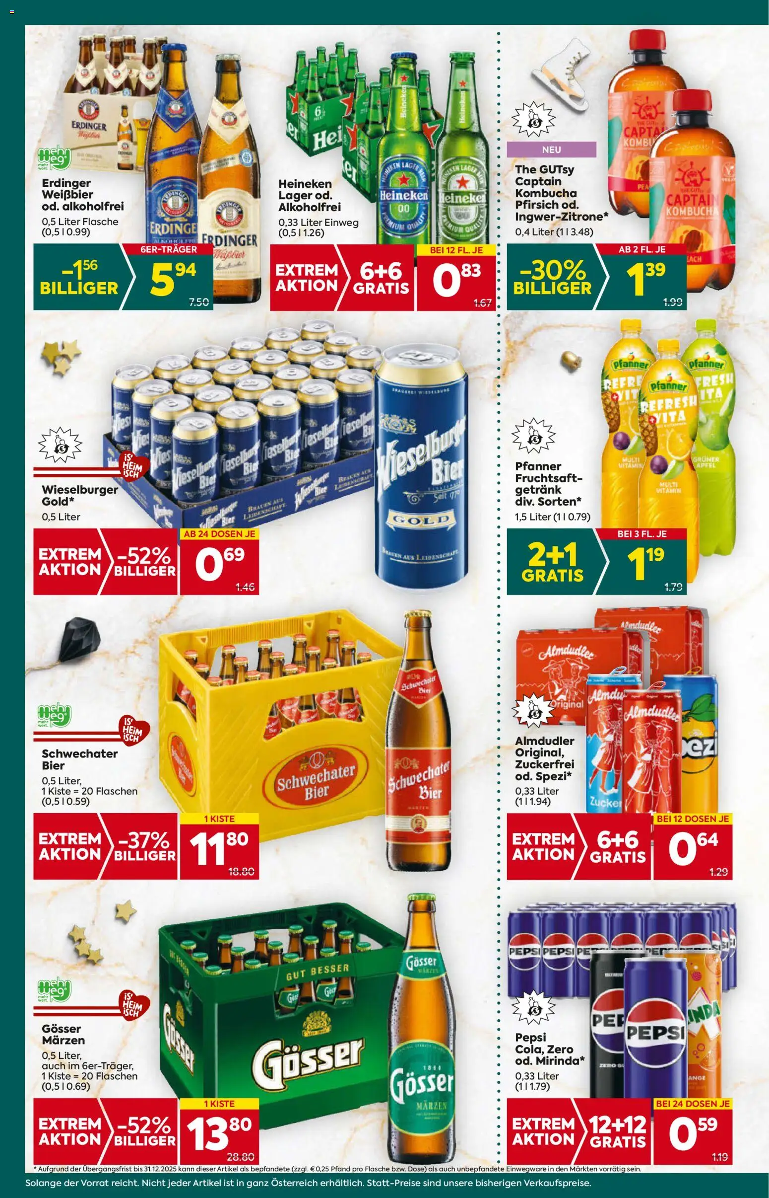 Billa Plus Flugblatt - Tirol gültig ab 27.11.2025 | Seite: 18 | Produkte: Pfirsich, Bier, Äpfel