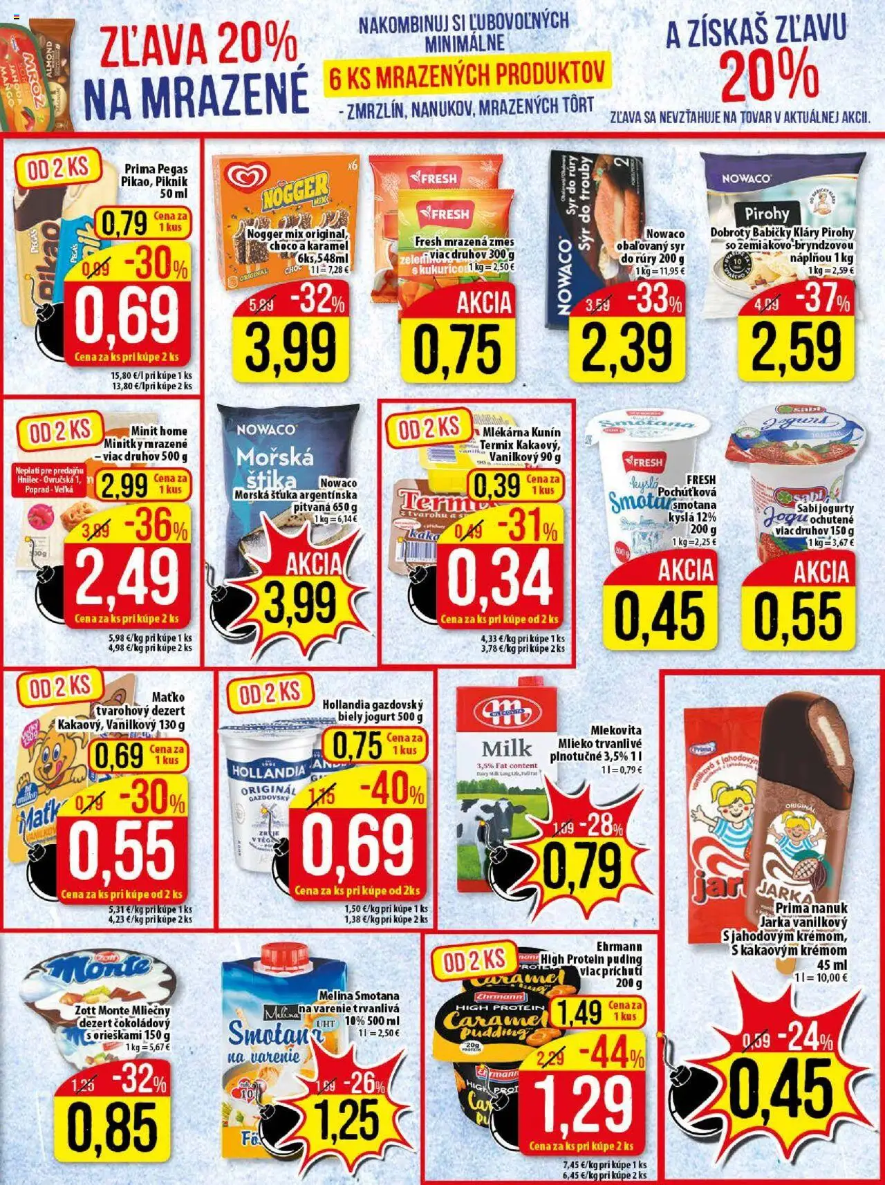 Klas leták │ platný od 11.08.2025 | Strana: 7 | Produkty: Mlieko, Syr, Jogurt, Puding