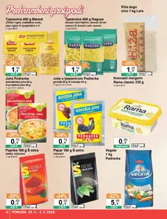 Katalog KTC - Pregled kataloga iz trgovine KTC, vrijedi od 25.02.2026 | Stranica: 16 | Proizvodi: Podravka, Rezanci, Juha, Noodle