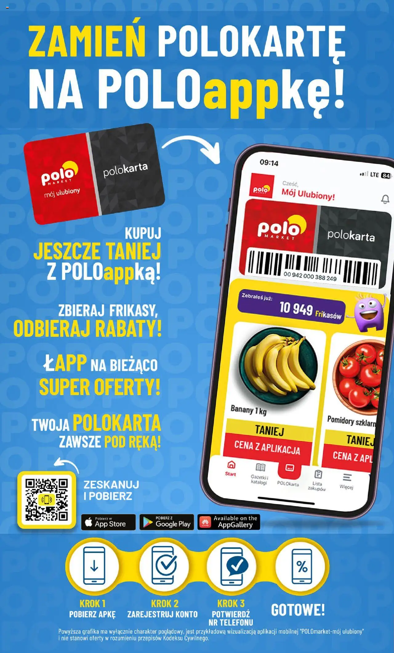POLOmarket Gazetka - Frikasowe Hity od 20.08.2025 | Strona: 2 | Produkty: Pomidory, Banany