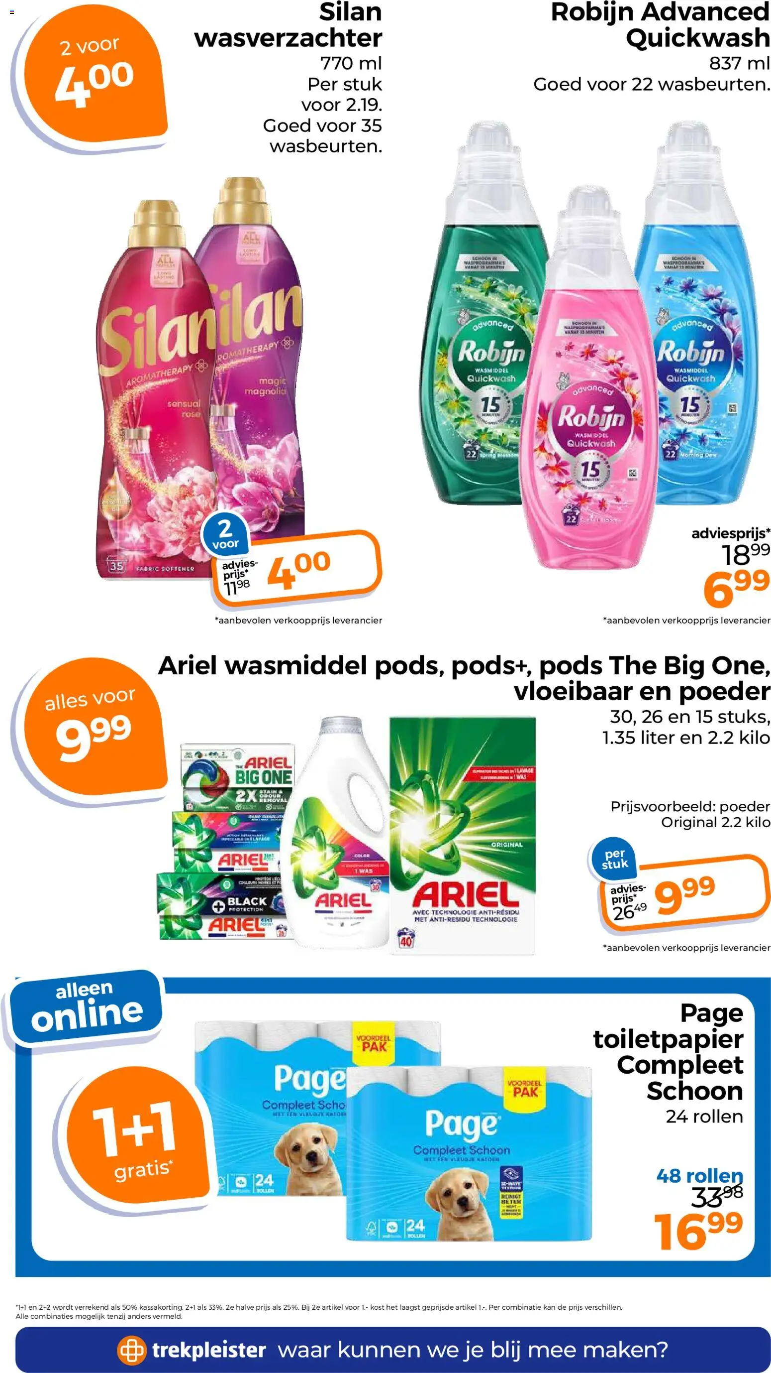 {H1} | Pagina: 50 | Producten: Robijn, Kan, Was, Poeder