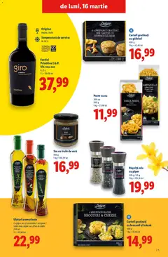 Ofertele Lidl valabile de la 02.03.2026 | Pagină: 25 | Produse: Ciuperci, Ulei, Vin, Paste