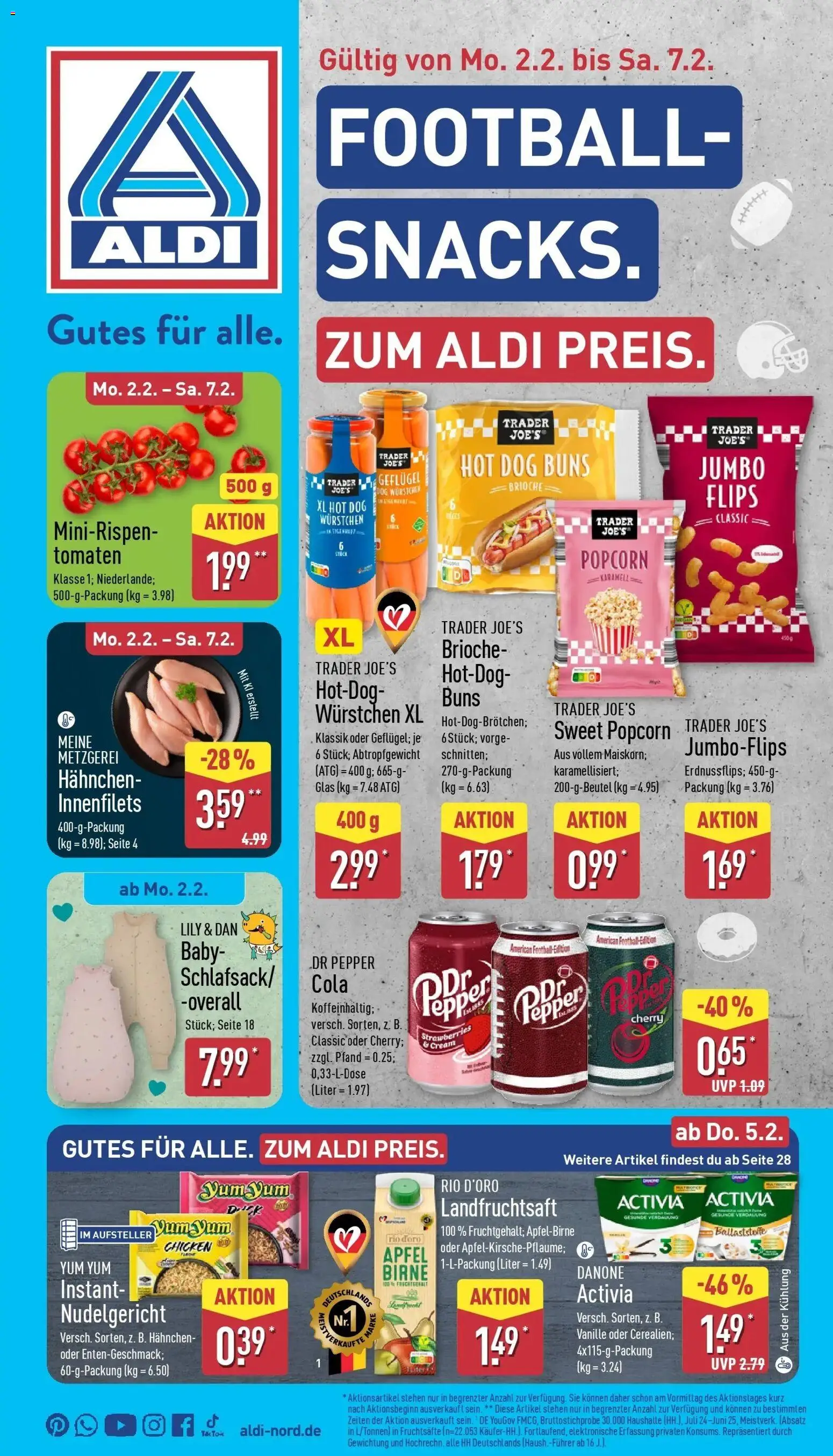 Aldi - ALDI Nord: Wochenangebote – gültig ab 02.02.2026 | Seite: 1