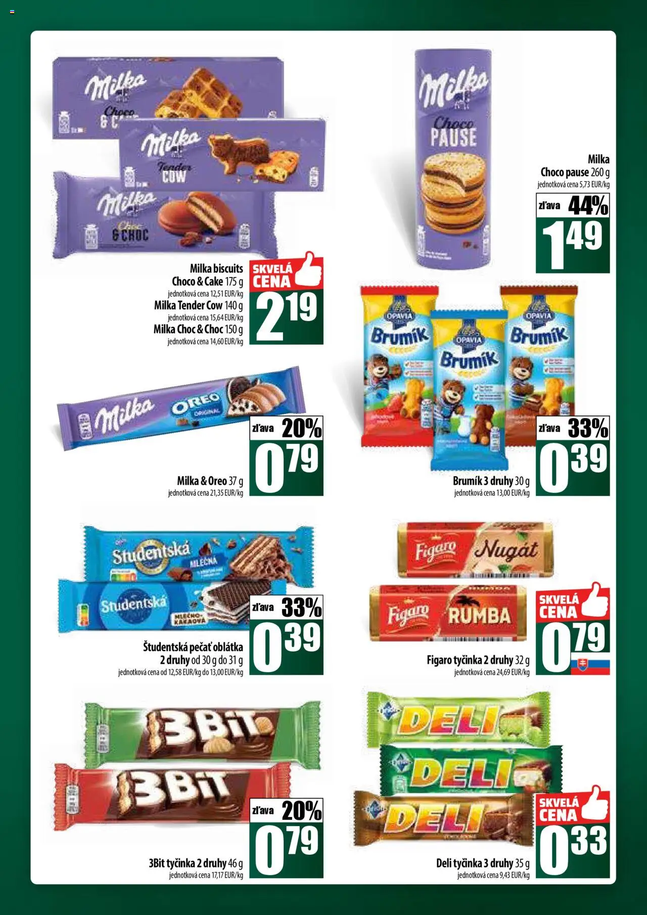 COOP Jednota široká ponuka │ platný od 14.08.2025 | Strana: 41 | Produkty: Študentská pečať, Milka