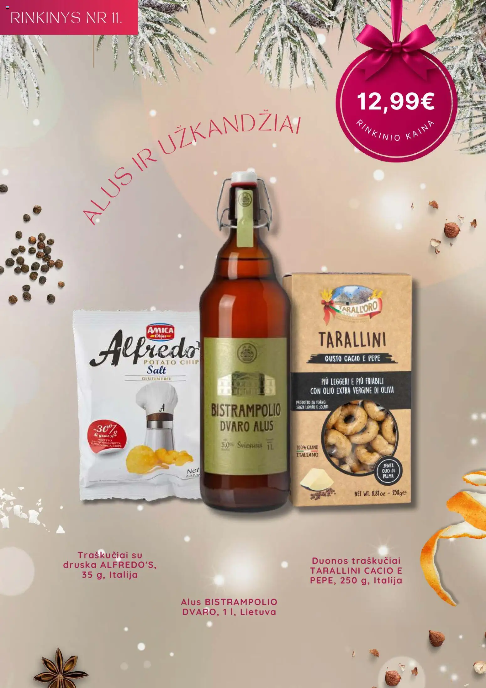 VYNOTEKA akcijos nuo 03.11.2025 | Puslapis: 22 | Prekių: Alus, Druska, Traškučiai