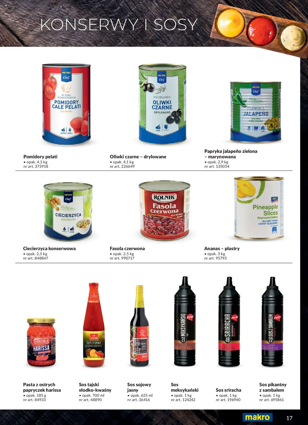 Makro Gazetka - Street Food od 27.03.2024 | Strona: 17 | Produkty: Papryka, Pomidory, Ananas, Sos