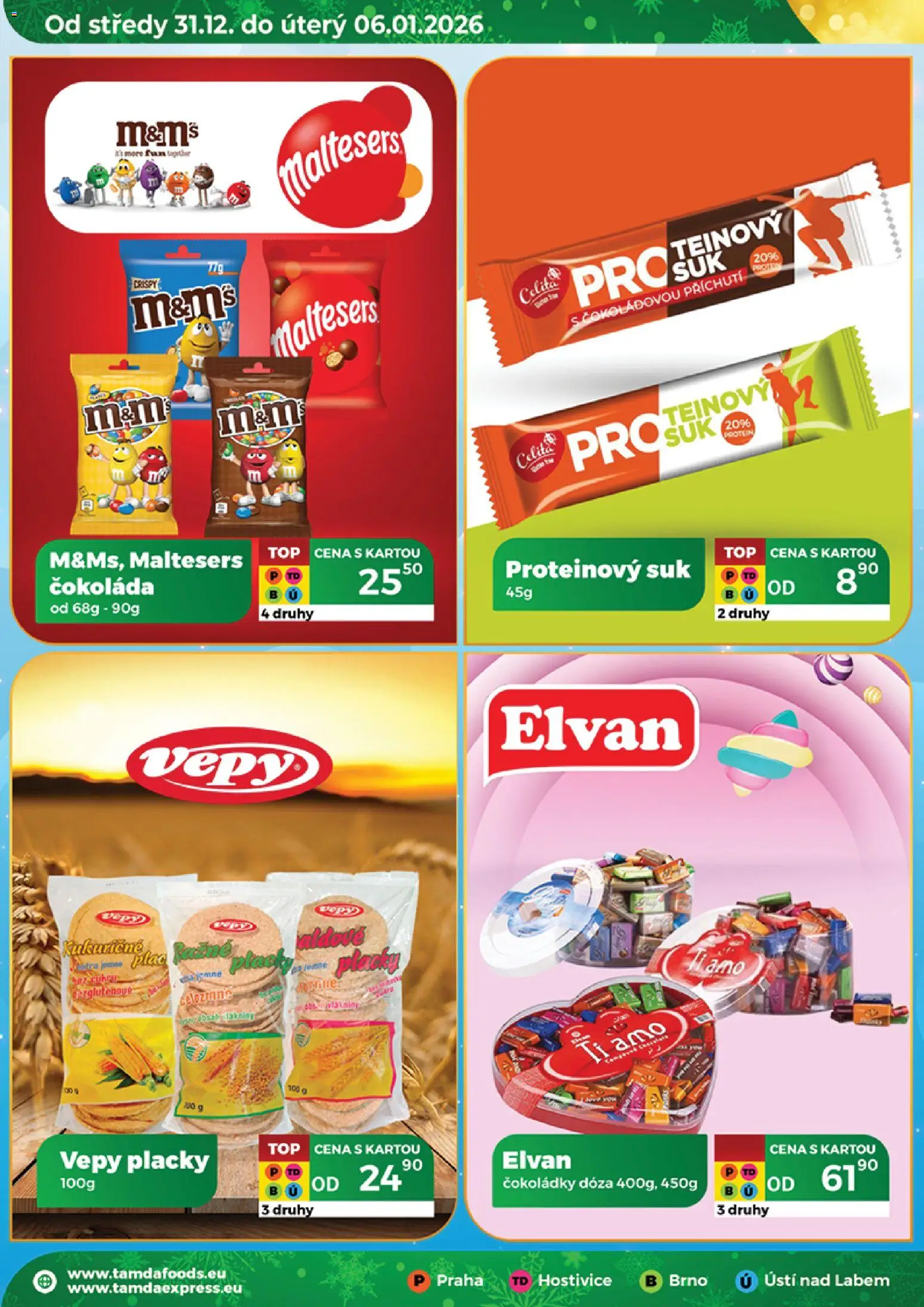 Tamda Foods leták od 31.12.2025 | Strana: 8 | Produkty: Čokoláda, Dóza
