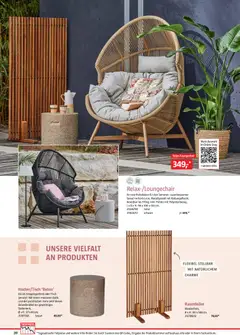 Bauhaus Freizeit im Garten ab 01.05.2026 gültig | Seite: 20 | Produkte: Sessel, Tisch
