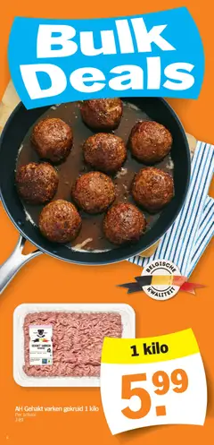 Albert Heijn folder week  / de la semaine 50 - Voorbeeld van een folder van Albert Heijn, geldig van 08.12.2025 | Pagina: 6 | Producten: Gehakt, Schaal