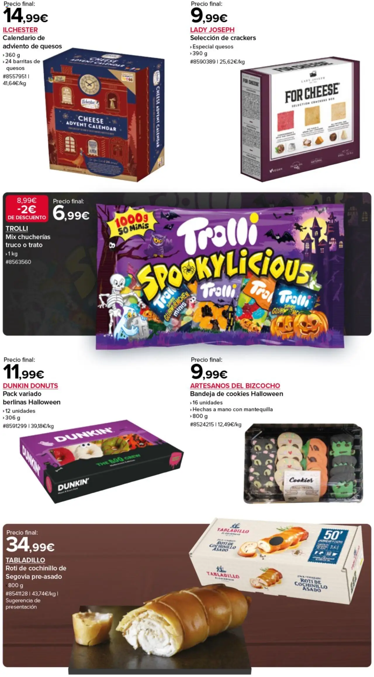 Costco catálogo │ válido desde el 09.10.2025 | Página: 4 | Productos: Ron, Bizcocho, Donuts, Bandeja