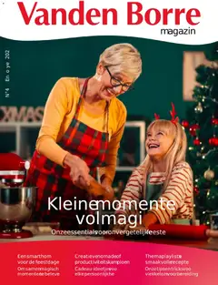 Vanden Borre folder - Voorbeeld van een folder van Vanden Borre, geldig van 07.11.2025