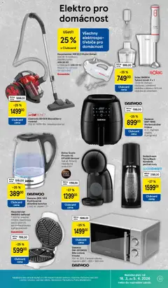 Náhled letáku Hausmeister HM 5521 Ruční šlehač, 200 W, 5 rychlostí, tlačítko turbo od 18.03.2026 | Strana: 13 | Produkty: Vaflovač, Sodastream, Mixér, Šlehač