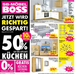 SB Möbel Boss Prospekt - Neubrandenburg	  ab 25.10.2025 gültig
