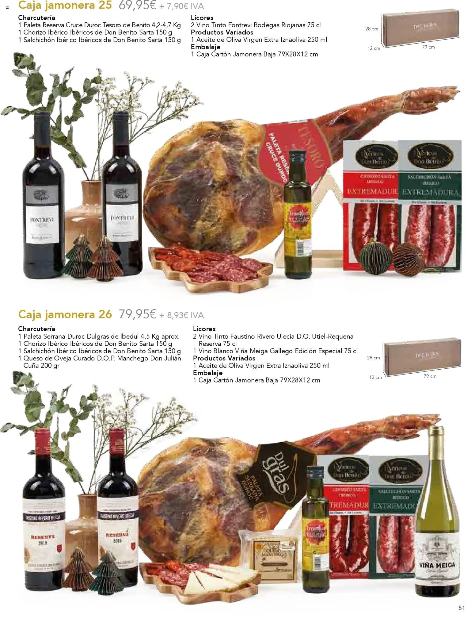 Lupa Supermercados Regalar en Navidad │ válido desde el 03.11.2025 | Página: 53 | Productos: Queso de oveja, Vino, Aceite de oliva, Cuna