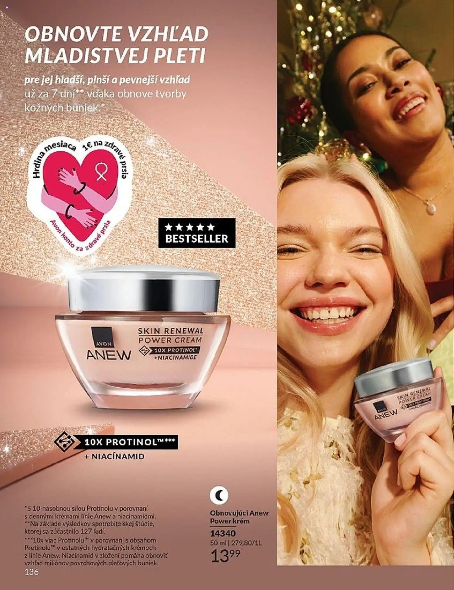 Nové Avon akcie – leták je platný od 01.12.2025 | Strana: 136 | Produkty: Krém
