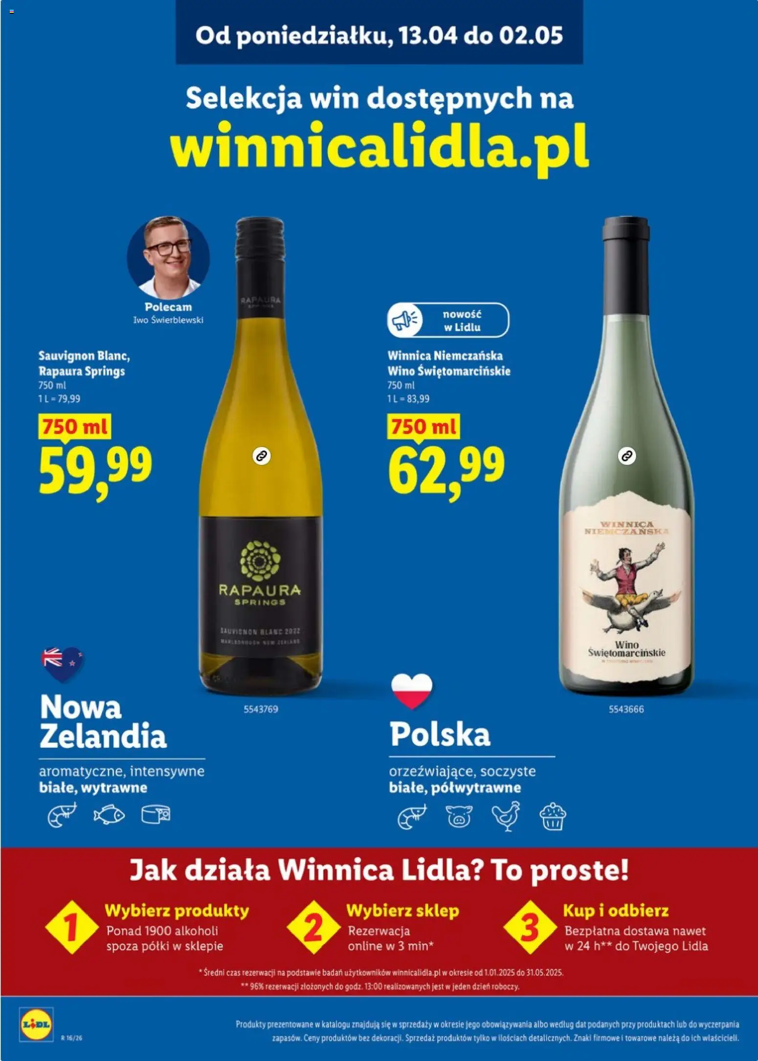 Lidl Katalog karta win od 13.04.2026 | Strona: 30 | Produkty: Wino