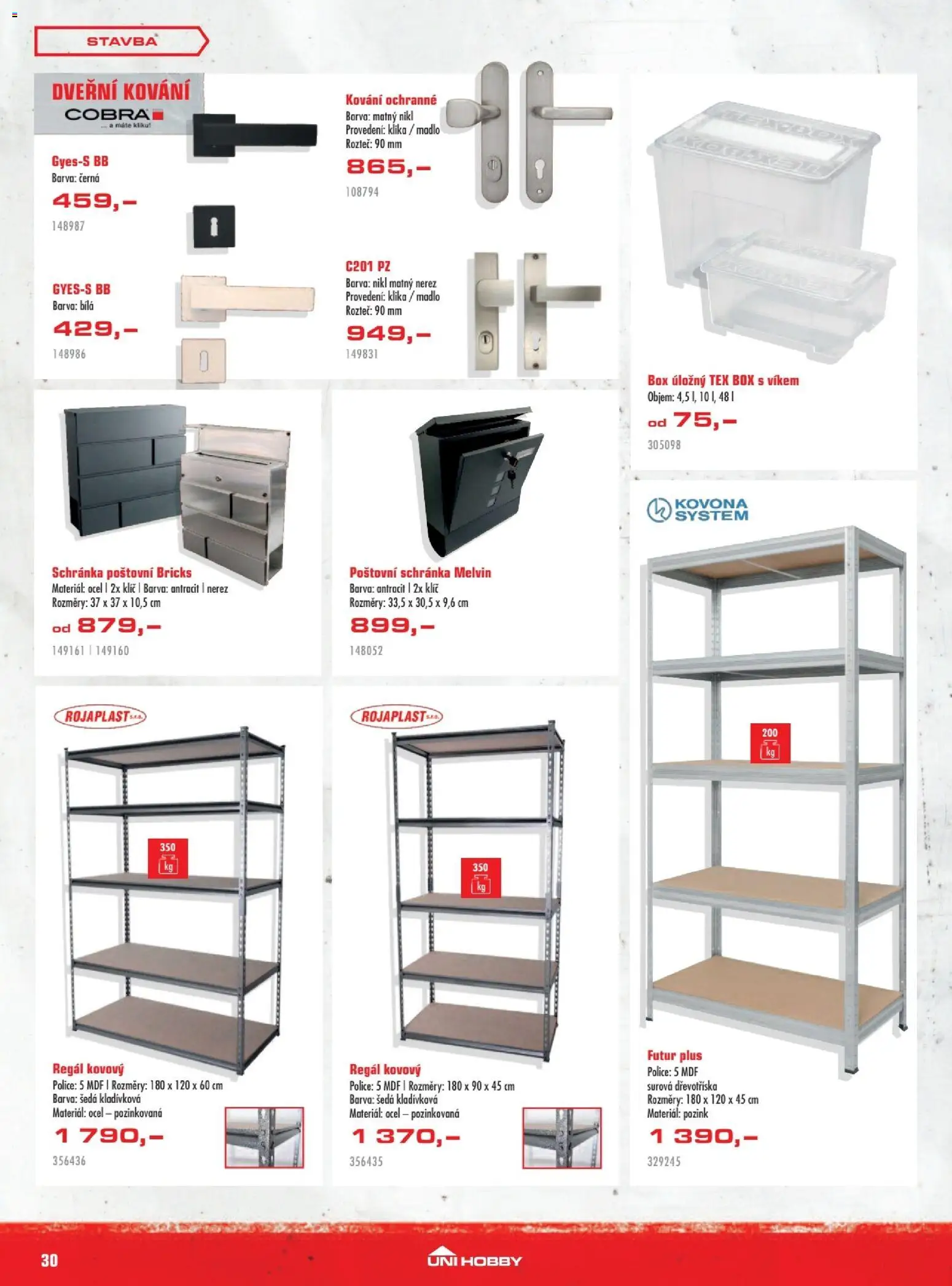 Uni Hobby leták od 02.04.2026 | Strana: 30