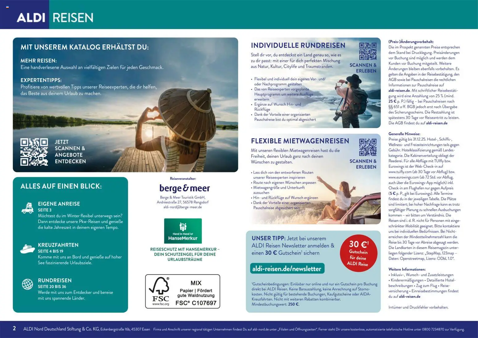 Aldi Reisen Traumreisen – gültig ab 01.11.2025 | Seite: 2