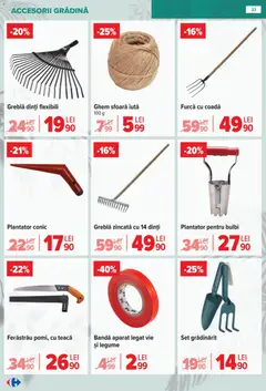 Ofertele Carrefour valabile de la 11.02.2026 | Pagină: 23 | Produse: Ferăstrău, Legume