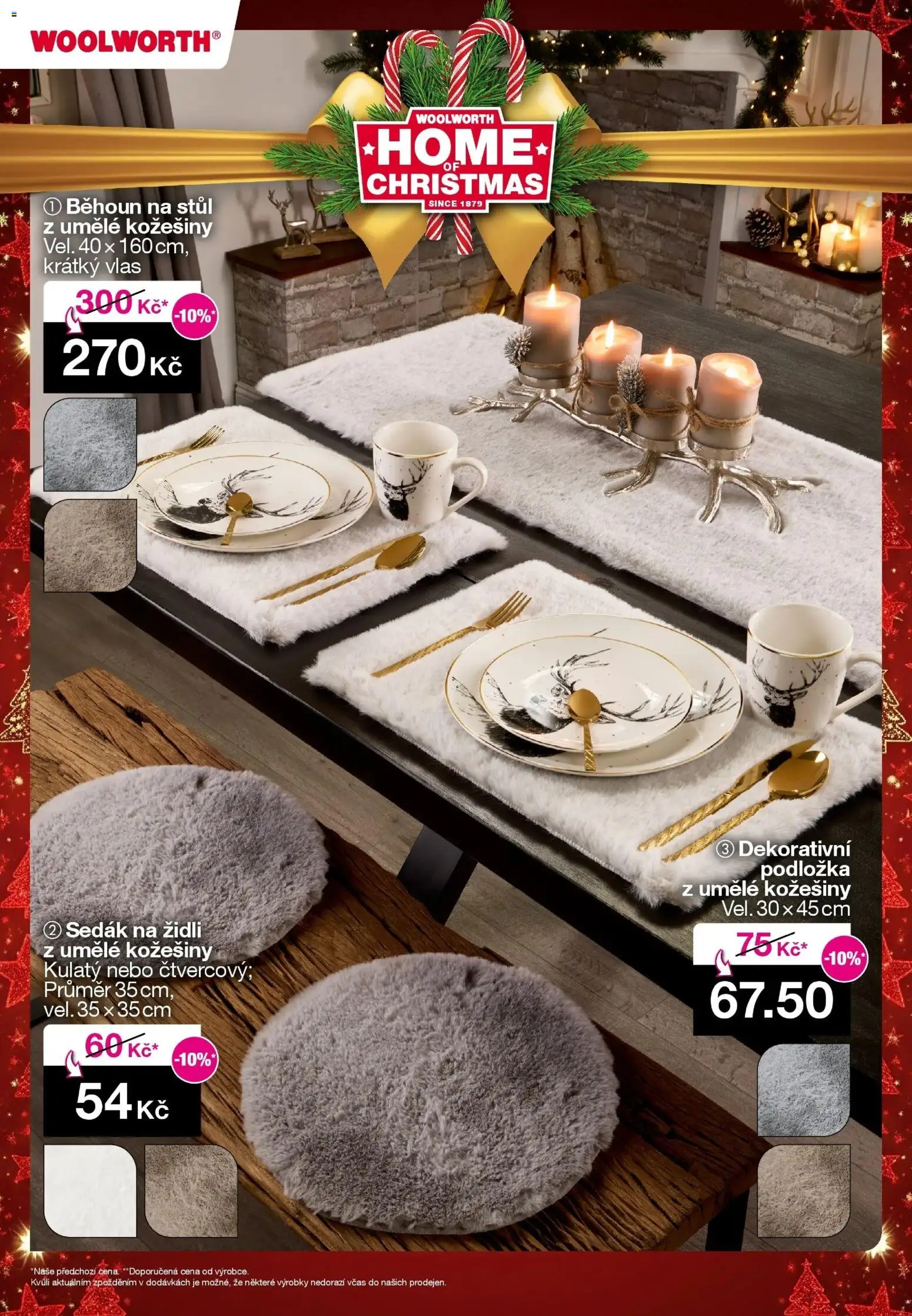 Woolworth leták od 07.11.2025 | Strana: 24 | Produkty: Stůl, Běhoun na stůl, Běhoun