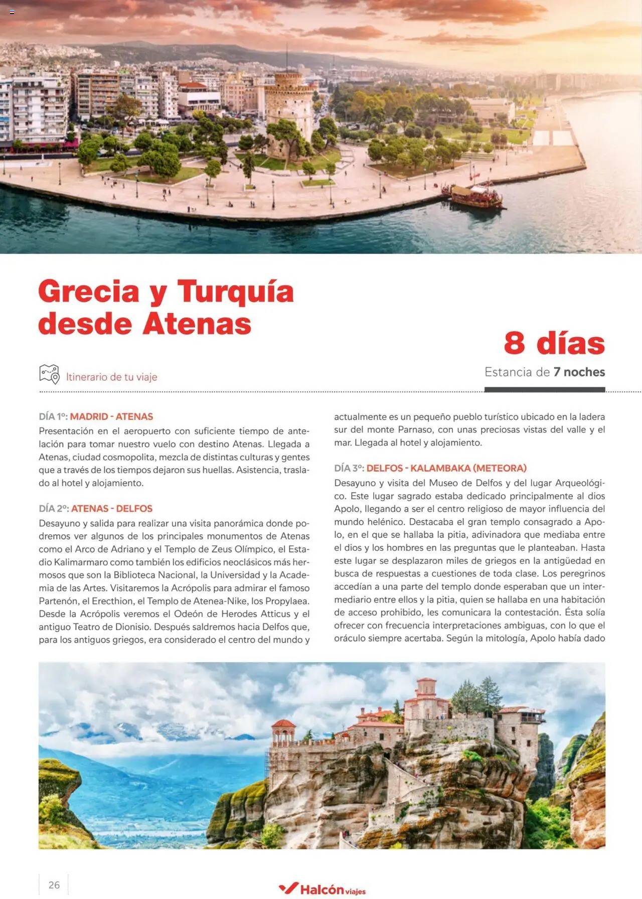 Halcón Viajes Grecia │ válido desde el 17.05.2024 | Página: 26 | Productos: Biblioteca