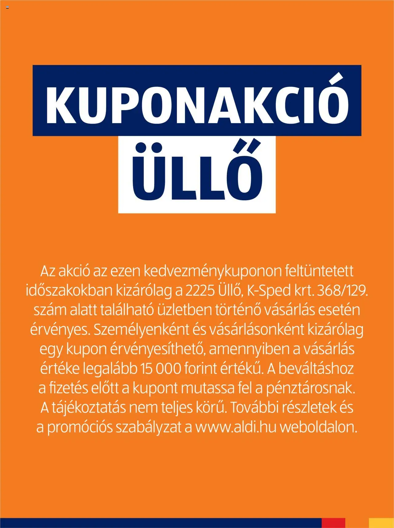 Aldi akciós ujság - amely érvényes a következő dátumtól: 15.09.2025 | Oldal: 2