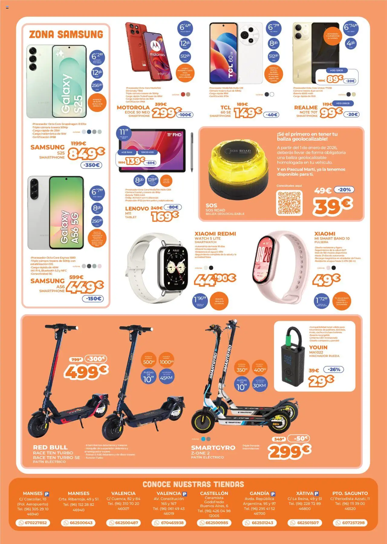 Pascual Martí folleto │ válido desde el 01.10.2025 | Página: 8 | Productos: Horquilla, Altavoces, Tablet, Altavoz