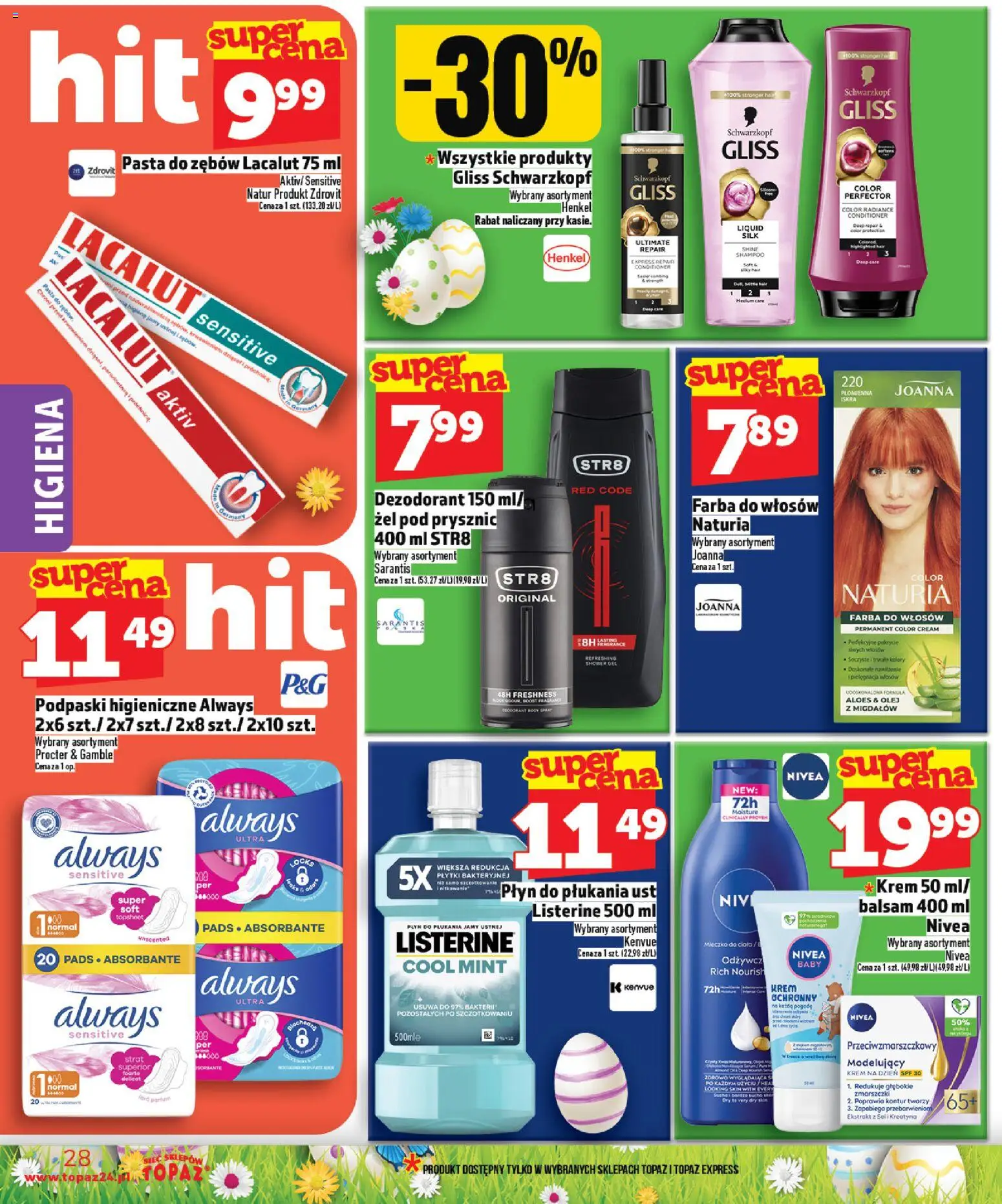 Topaz gazetka - MAZ od 19.03.2026 | Strona: 28