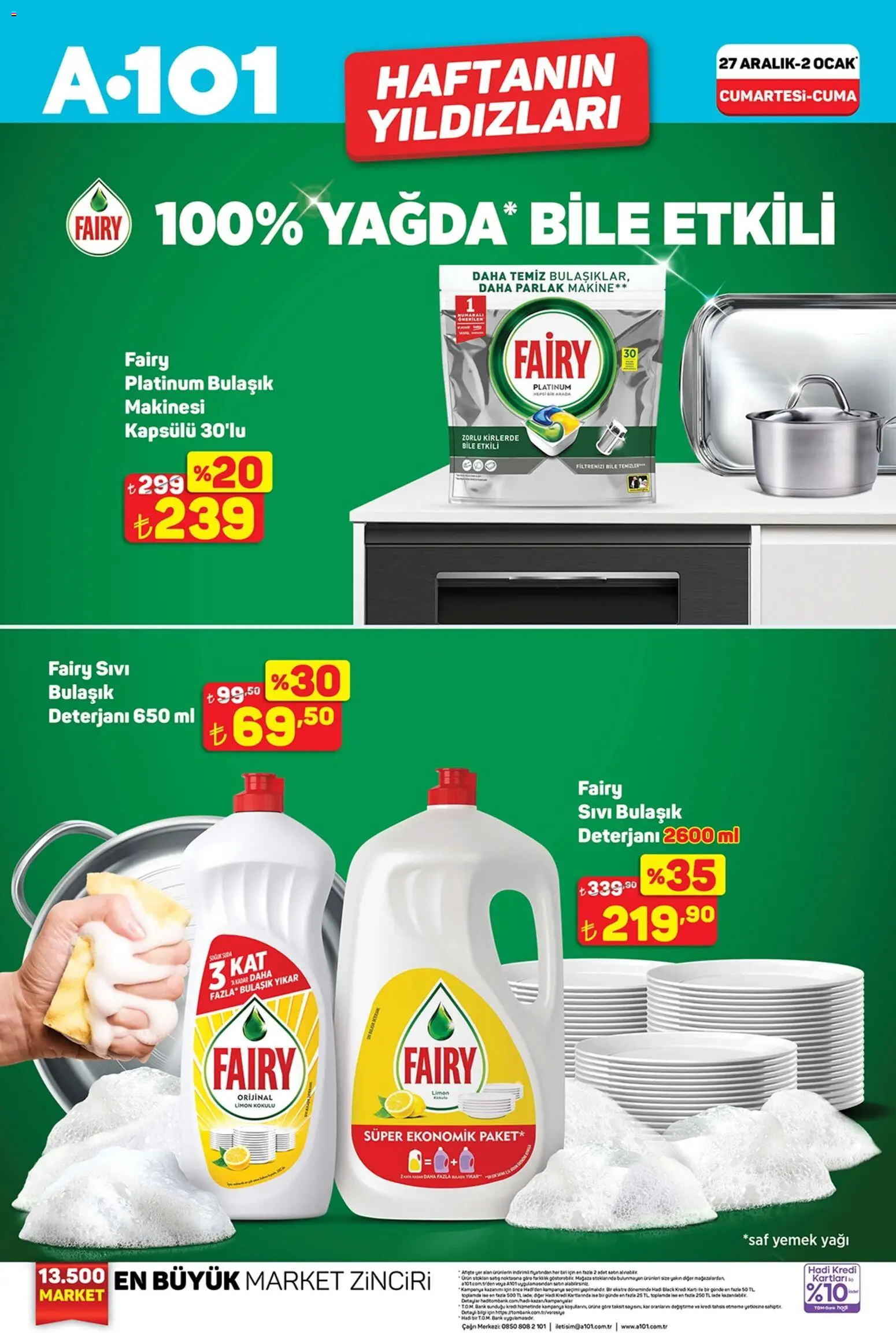 A101 Katalog - 27.12.2025 tarihinden itibaren geçerlidir | Sayfa: 4 | Ürünler: Bulaşık deterjanı, Limon
